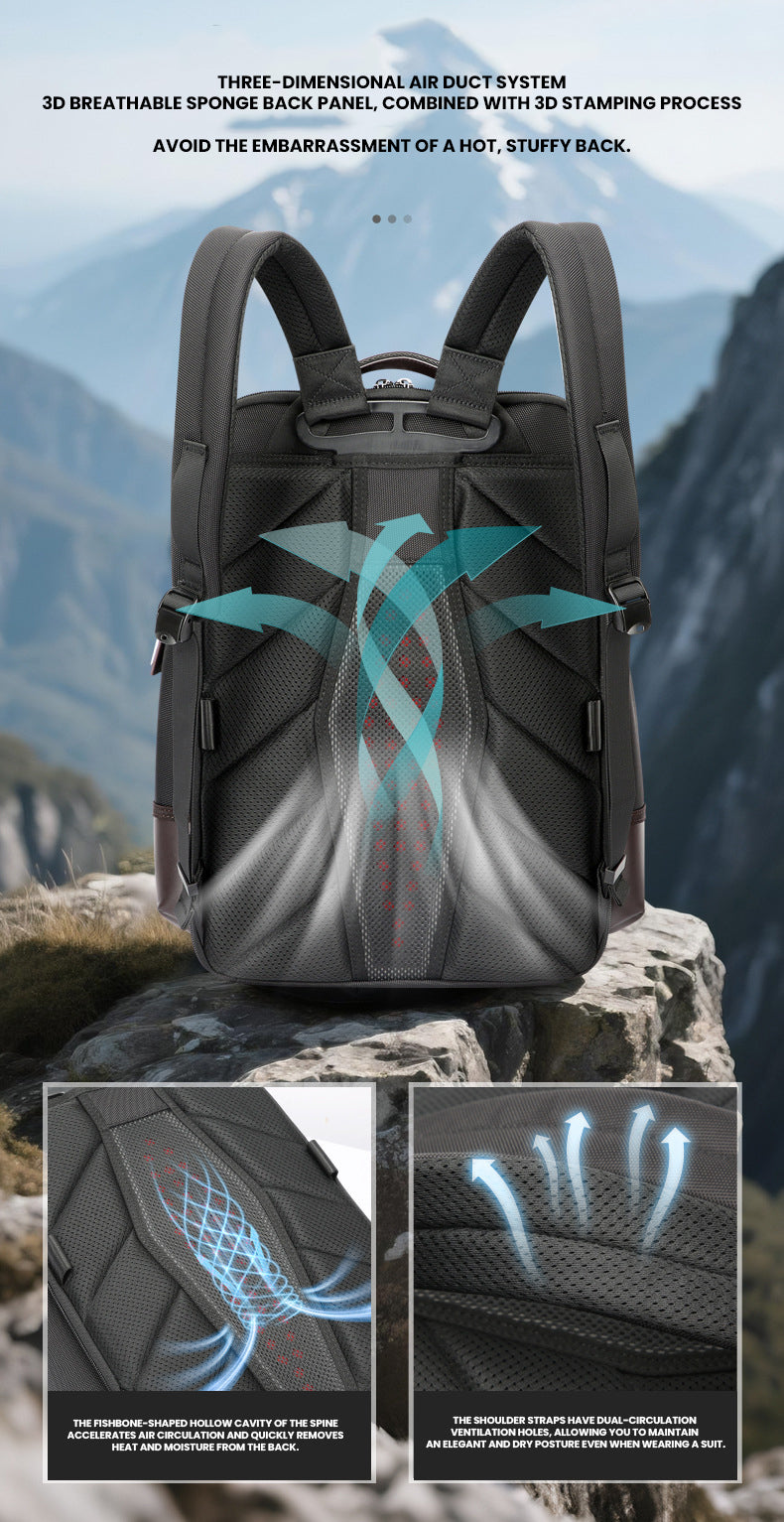 The Voxelior™ Xtreme Backpack by Camel Mountain – 35L, Fits 16" Laptop