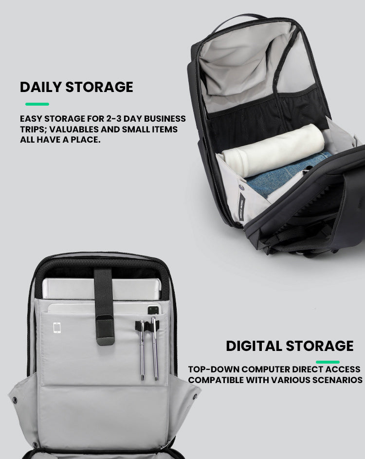 The Gryvonor™ Evolve Backpack by Camel Mountain – 18L, Fits 14" Laptop