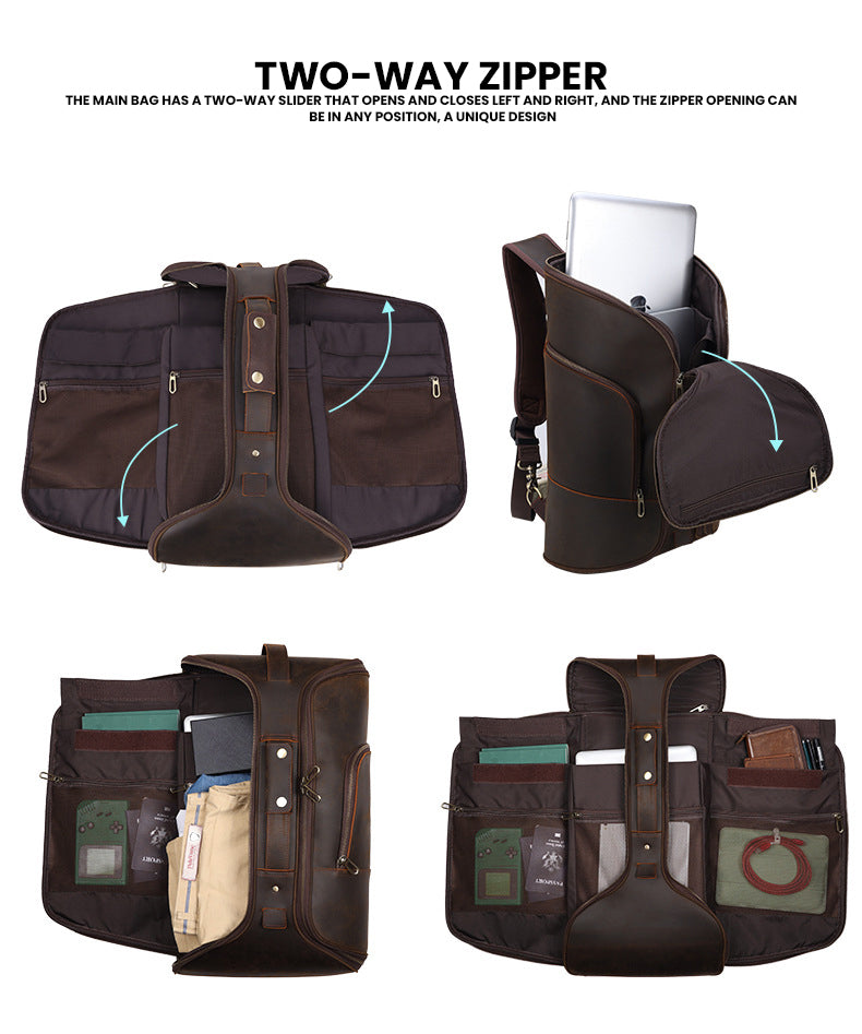 The Gravylox™ Advanced Backpack by Camel Mountain – 35L, Fits 16" Laptop