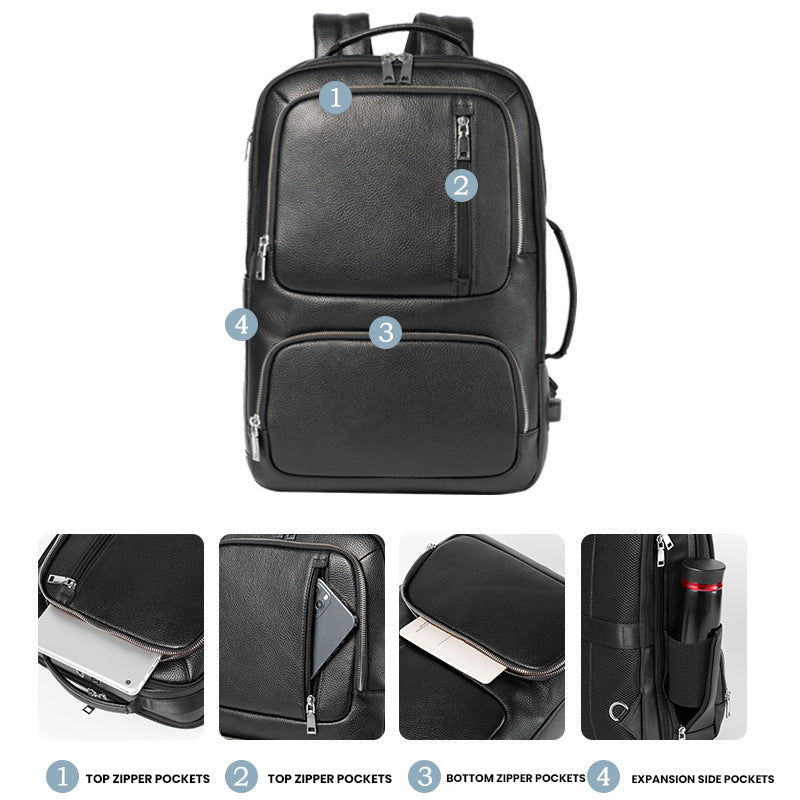 The Xenthoral™ Exclusive Backpack by Camel Mountain – 18L, Fits 16" Laptop