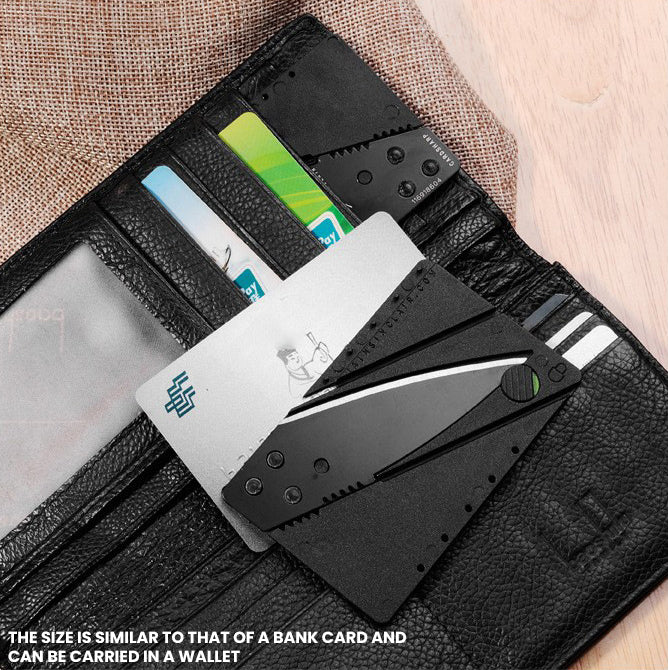 The Glacion™ Plus Card Knife by Camel Mountain – Ultra Slim Outdoor Blade