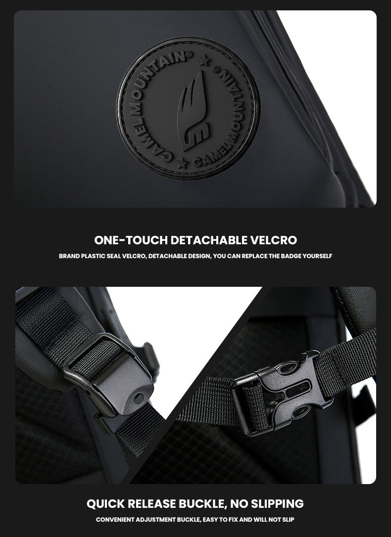 The Axonir™ Elite Backpack by Camel Mountain – 35L, Fits 16" Laptop