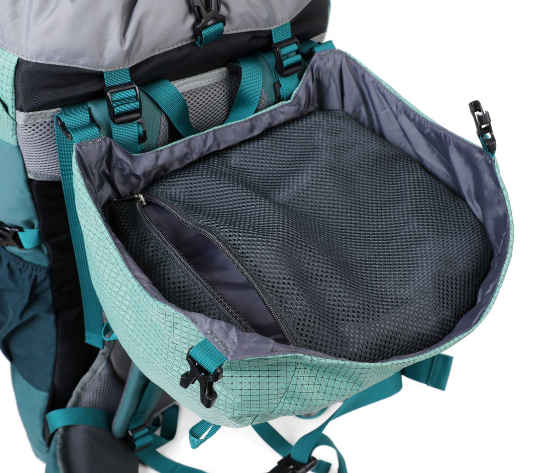 The Larnyxor™ Xtreme Mountaineering Backpack by Camel Mountain – 60L, Ultra-Lightweight Hiking Pack