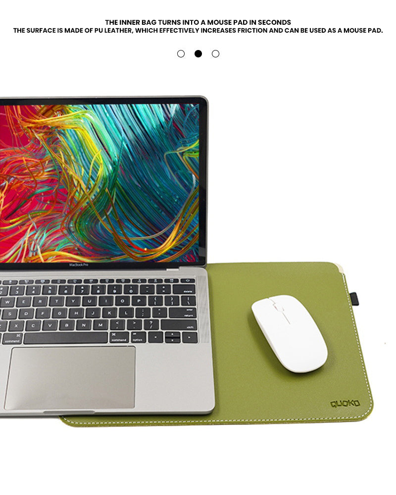 The Kryzor™ Fusion Laptop Sleeve by Camel Mountain – 0.241L & 0.31L, Fits 14" & 16" Laptops