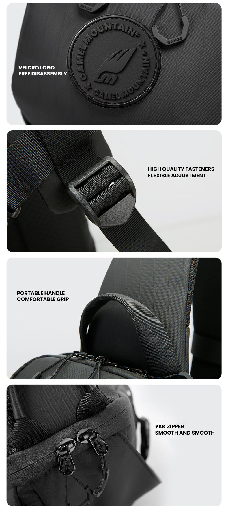 The Evronex™ Platinum Bag by Camel Mountain – 10L, Fits 9" iPad