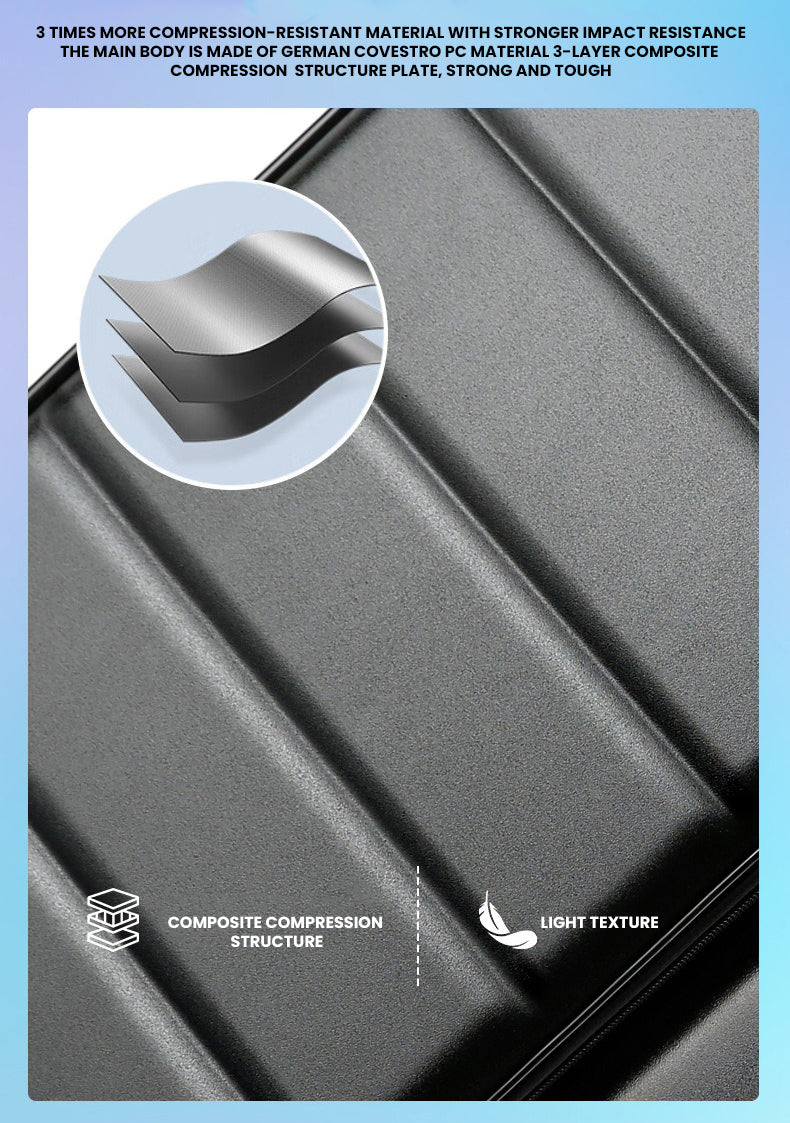 The Vythor™ NexGen Suitcase by Camel Mountain – Available in 20" and 24"