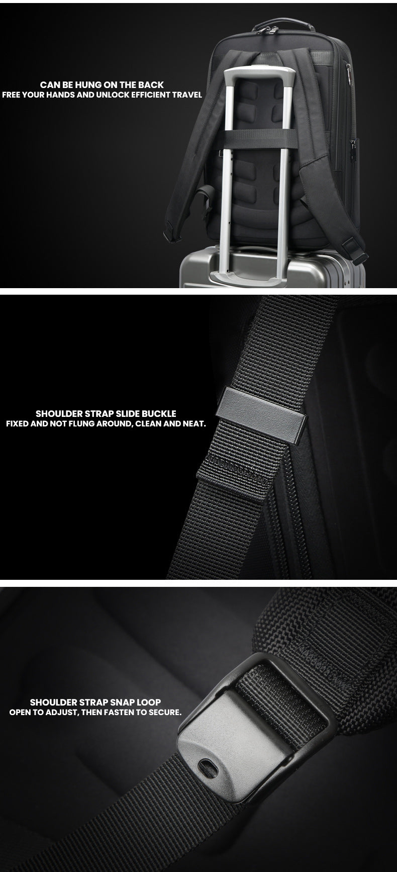 The General DLX 2.0 Backpack by Camel Mountain – 35L, Fits 16" Laptop