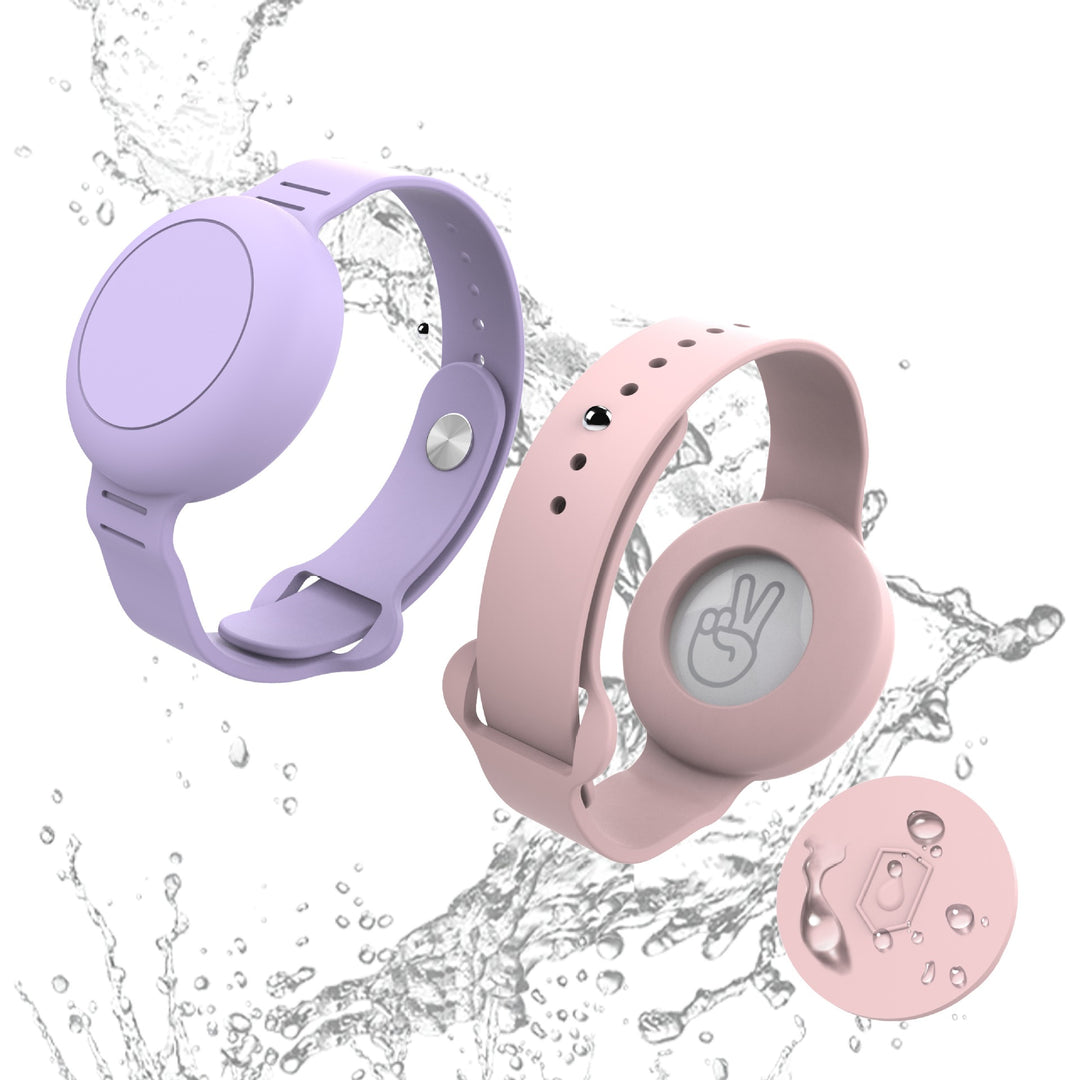 The Aetheris™ Protective Case by Camel Mountain – Waterproof AirTag Wristband for Kids & Seniors