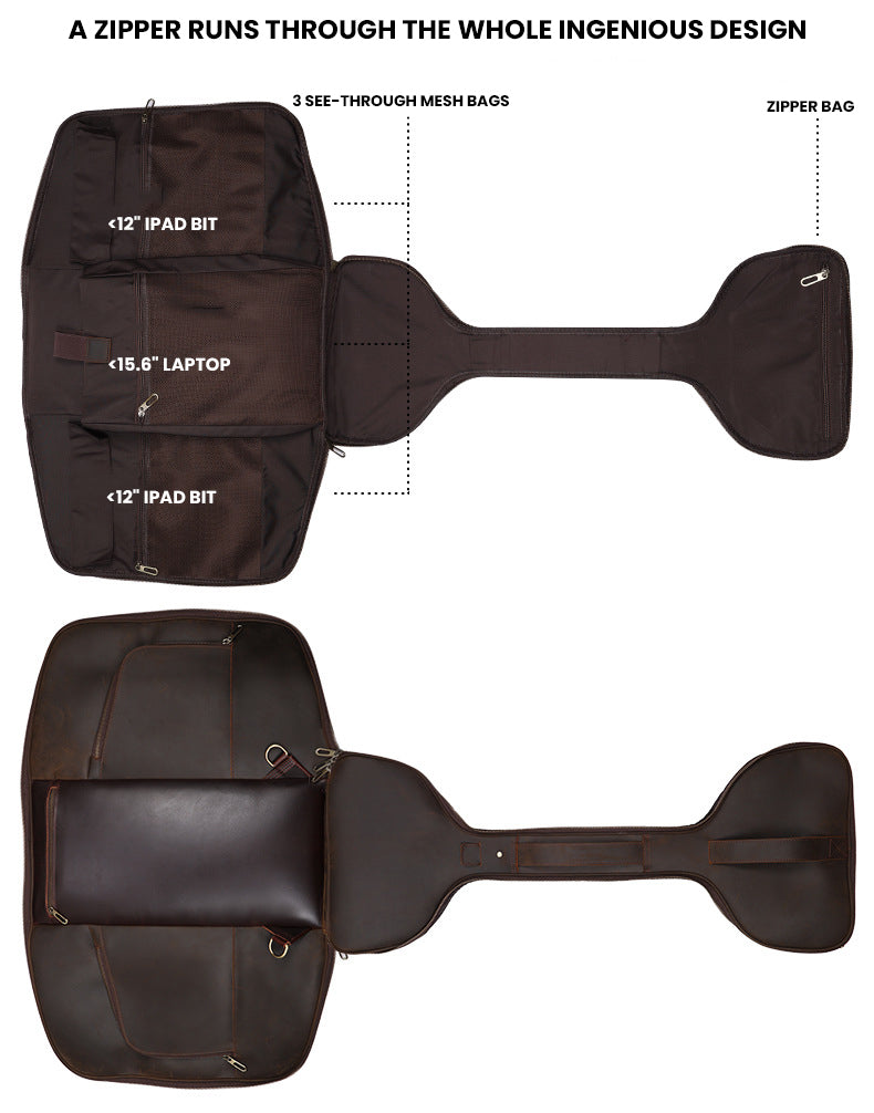 The Gravylox™ Advanced Backpack by Camel Mountain – 35L, Fits 16" Laptop