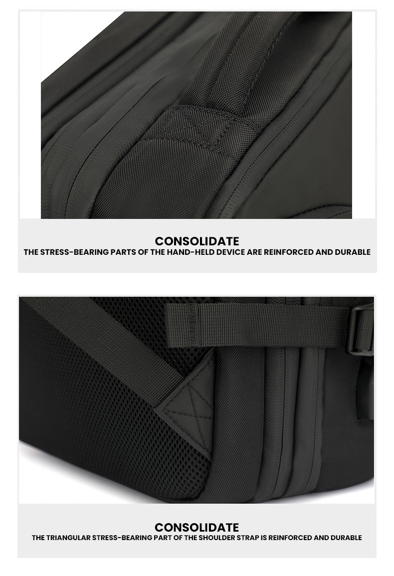 The Ytrion™ Advanced Vacuum Backpack by Camel Mountain – 45L, Fits Up To 16" Laptop