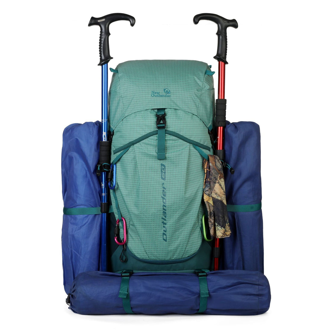 The Larnyxor™ Xtreme Mountaineering Backpack by Camel Mountain – 60L, Ultra-Lightweight Hiking Pack