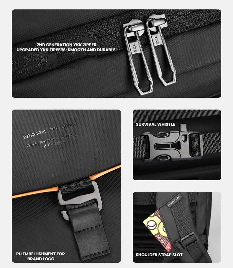 The Darnalix™ Fusion Backpack by Camel Mountain – 20L, Fits 16" Laptop