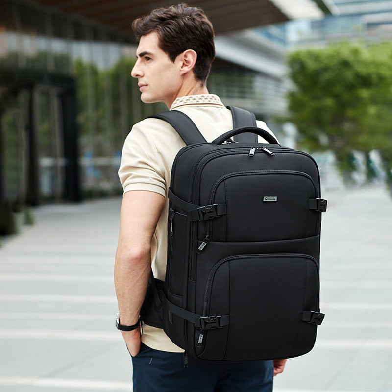 backpack business travel Duravo Venture Slim (20L) Flexshell in Blue 12.6(L)*5.3(W)*17.5(H) inches Volher Laptop Backpack,Business Travel Anti