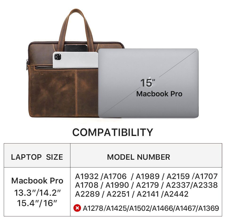 The Vanilla™ Laptop Bag - 3L, Fits Up To 15" Laptop