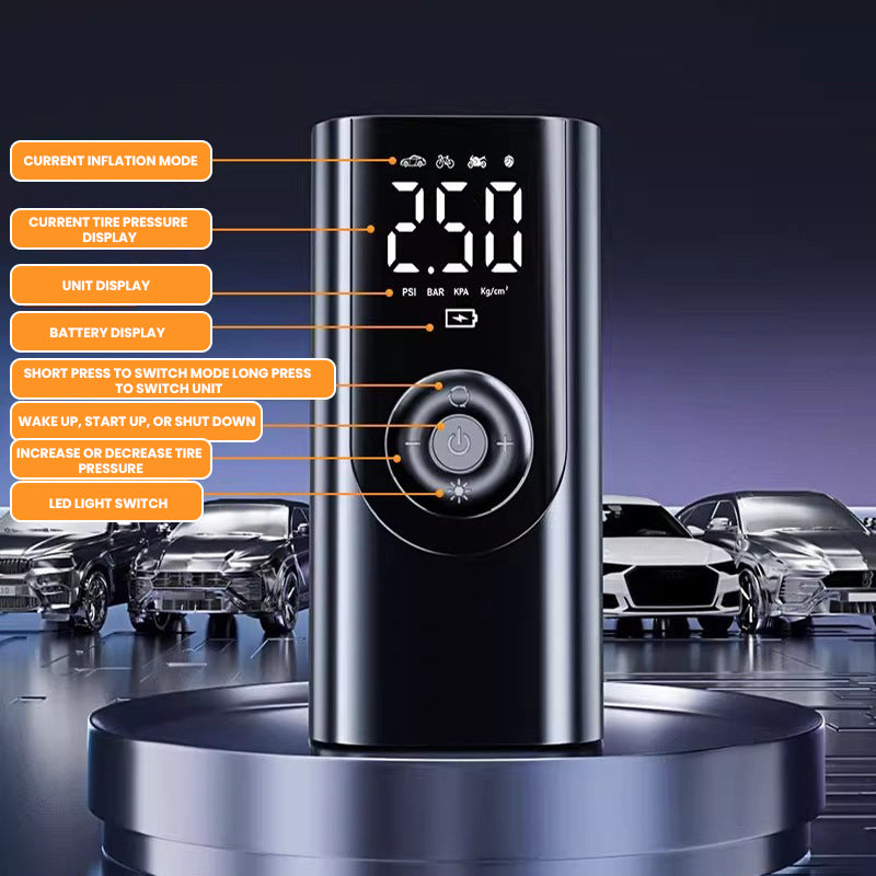 The Ark Electric Air Pump by Camel Mountain – High-Pressure Smart Inflator