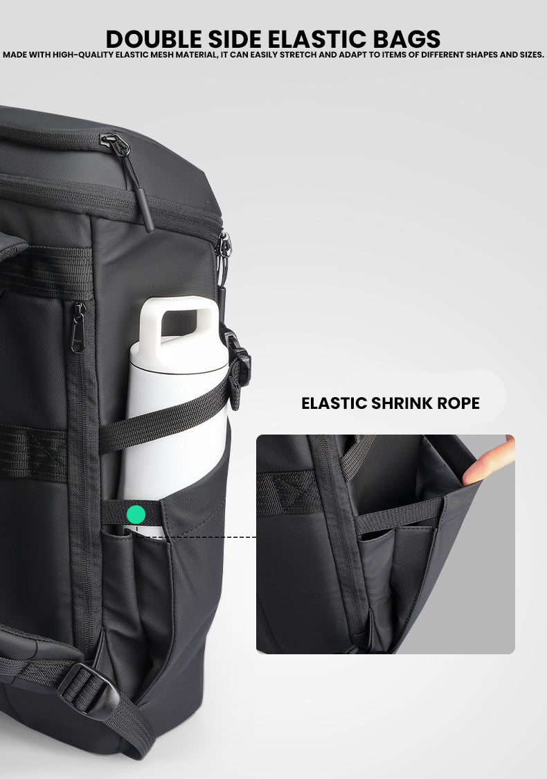 The Quastion™ Signature Backpack by Camel Mountain – 35L, Fits 16" Laptop