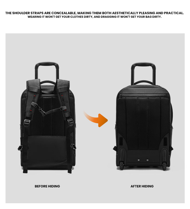 The Nexorian™ Supreme Backpack By Camel Mountain – 50L, Fits 16" Laptop