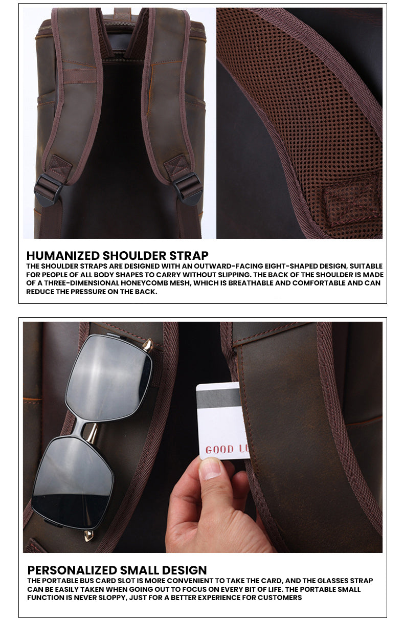 The Gravylox™ Advanced Backpack by Camel Mountain – 35L, Fits 16" Laptop