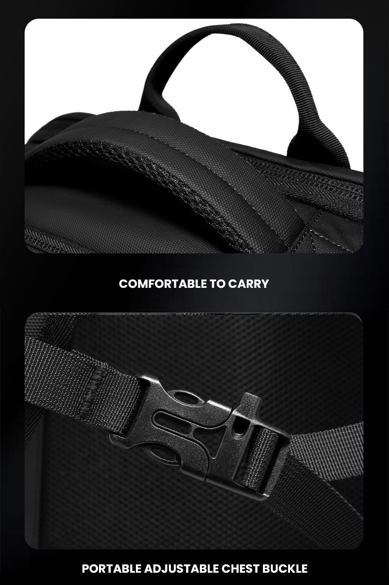 The Korvinor™ Supreme Vacuum Backpack by Camel Mountain – 28L (Expands to 40L), Fits 16" Laptop