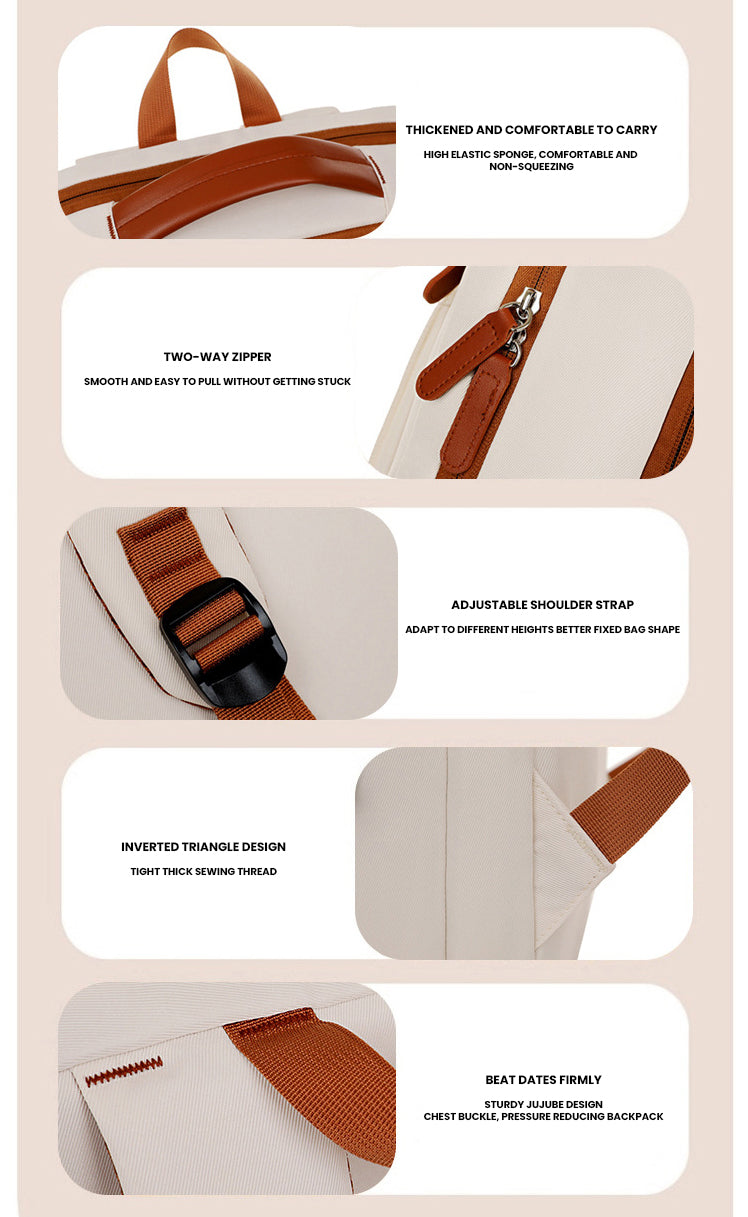 The Phylaron™ Platinum Backpack by Camel Mountain – 35L, Fits 16" Laptop