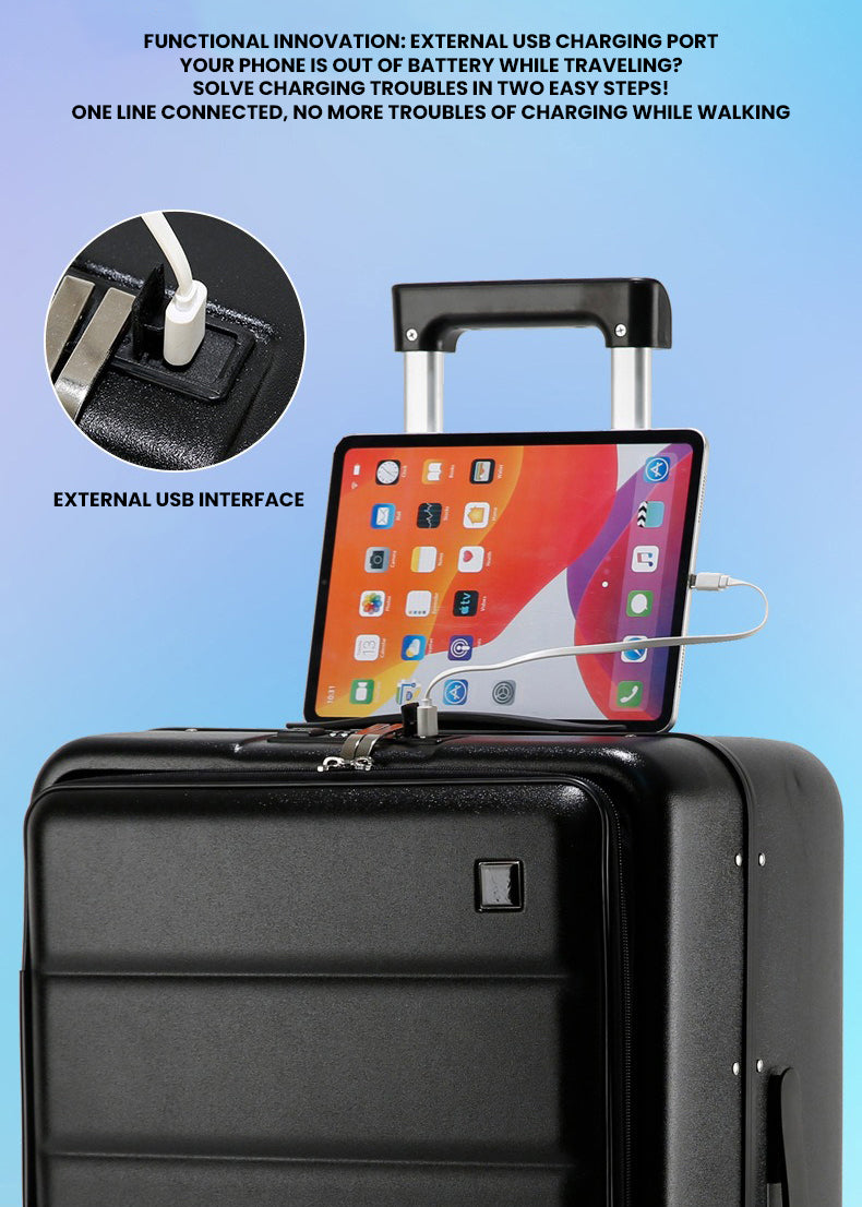 The Vythor™ NexGen Suitcase by Camel Mountain – Available in 20" and 24"