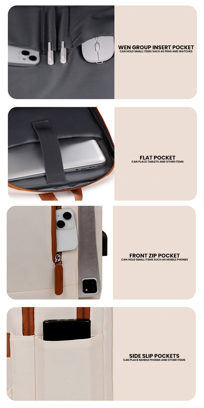 The Phylaron™ Platinum Backpack by Camel Mountain – 35L, Fits 16" Laptop