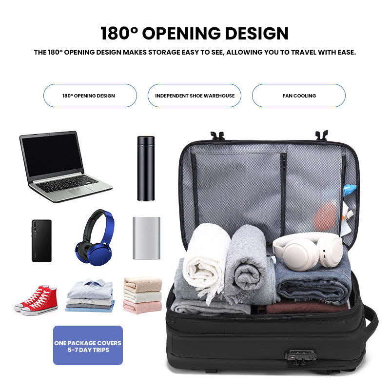 The Eronith™ Xtreme Backpack by Camel Mountain – 55L, Fits 17" Laptop