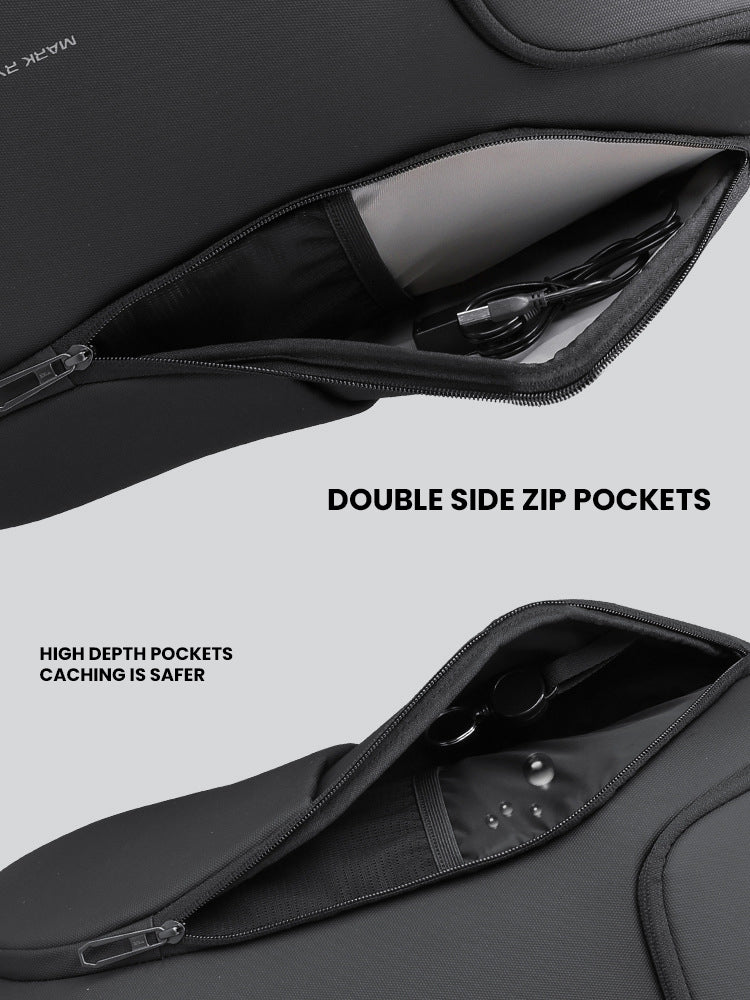 The Gryvonor™ Evolve Backpack by Camel Mountain – 18L, Fits 14" Laptop