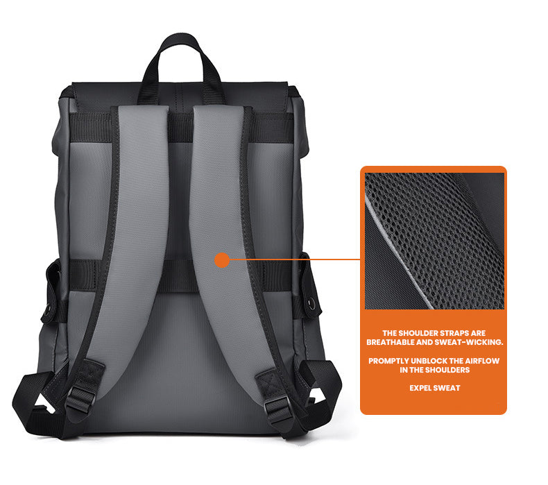 The Quantum™ 15.6" Laptop Backpack by Camel Mountain – 35L, Fits 15.6" Laptop