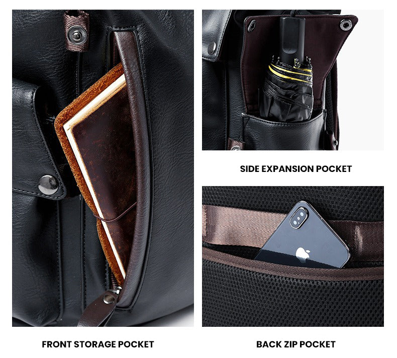 The Drexalor™ Ultra Backpack by Camel Mountain – 20L, Fits 16" Laptop