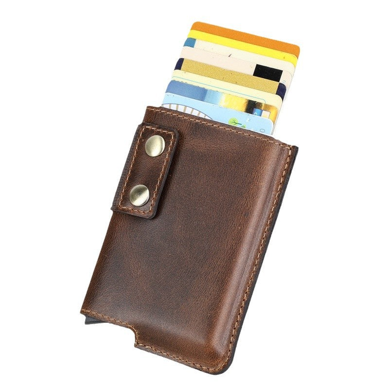 The Wrynthex™ Max Wallet by Camel Mountain – 0.3L Smart RFID Wallet with AirTag Slot