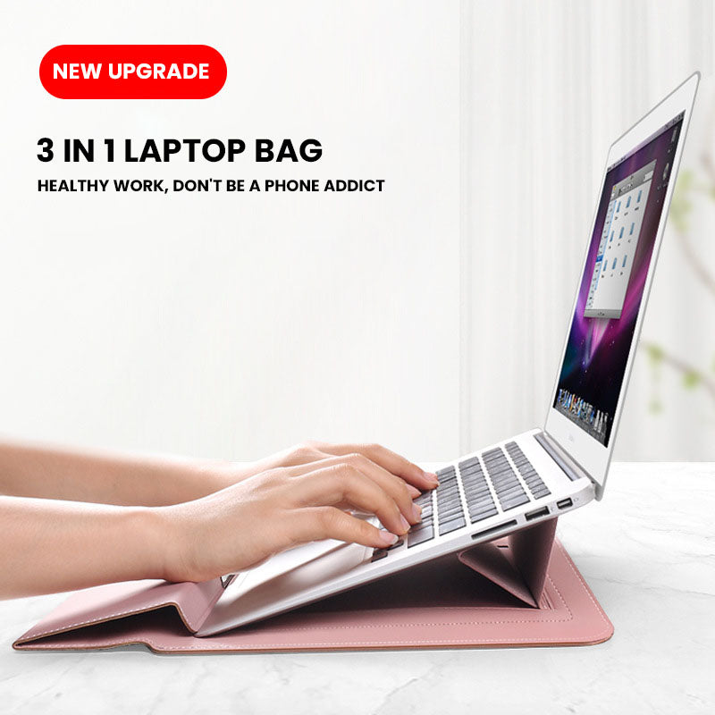 The Dynaris™ Prime Laptop Bag by Camel Mountain – 3L/4L, Fits 14" and 16" Laptops