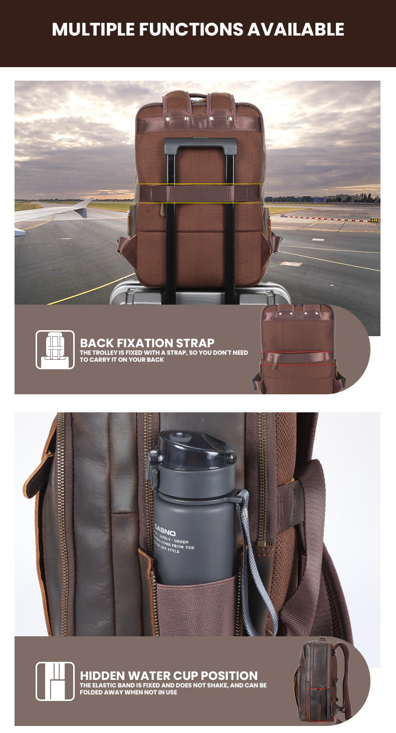 The Ultrynox™ Exclusive Backpack by Camel Mountain – 35L, Fits 16" Laptop