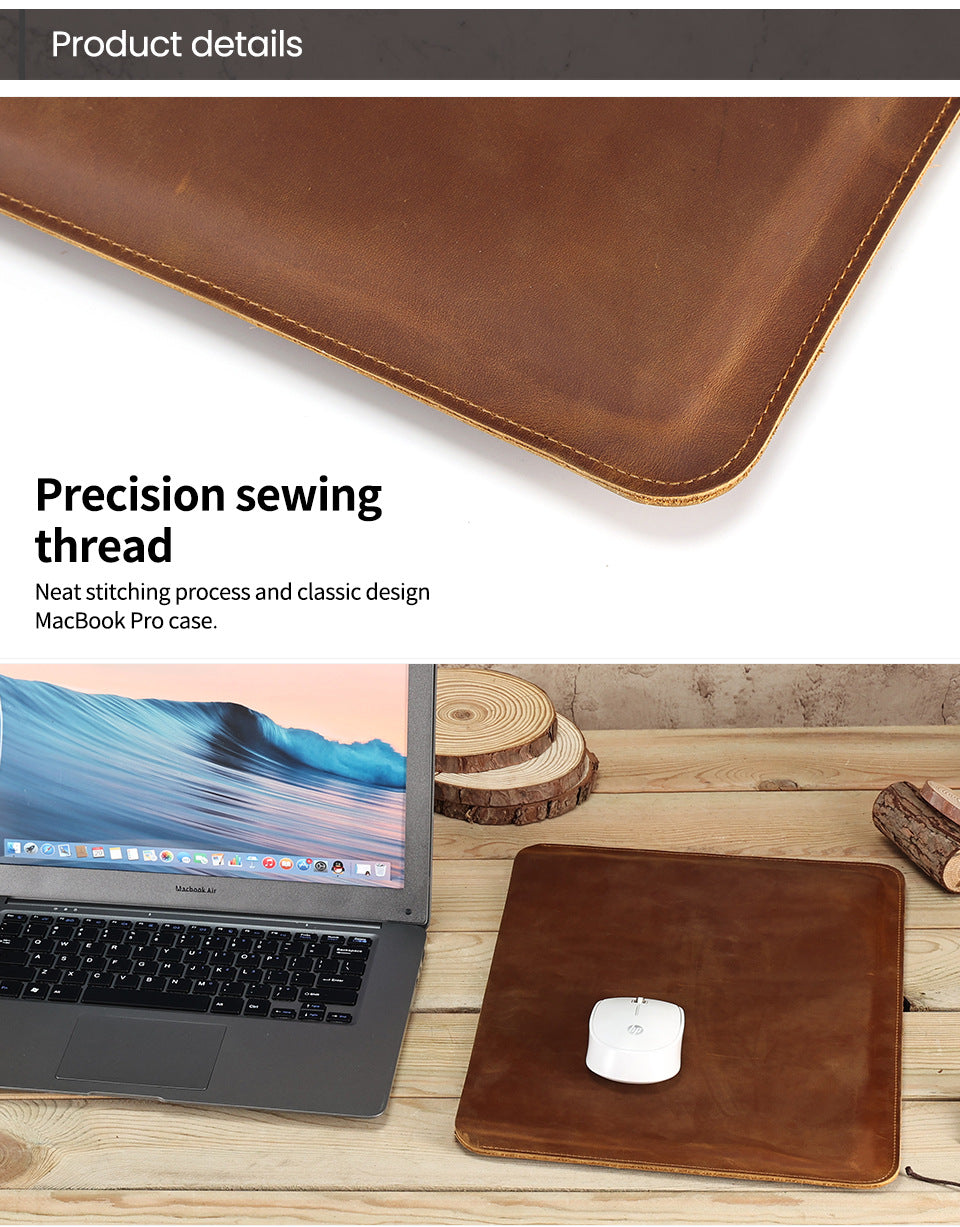 The Nyvonis™ Luxe Laptop Bag by Camel Mountain – 1L & 2L, Fits 14" & 16" Laptops