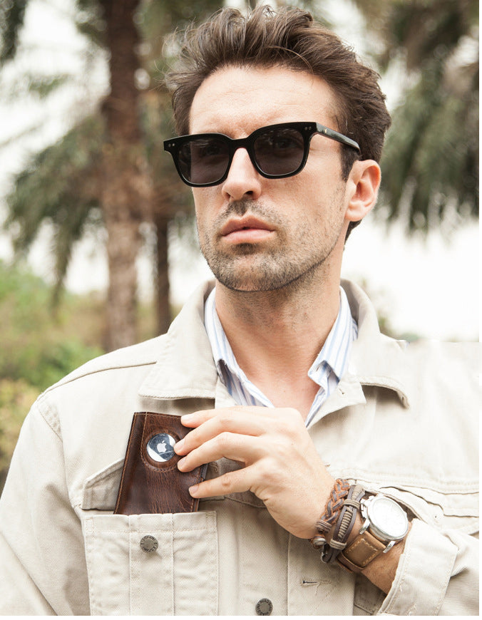 The Wrynthex™ Max Wallet by Camel Mountain – 0.3L Smart RFID Wallet with AirTag Slot