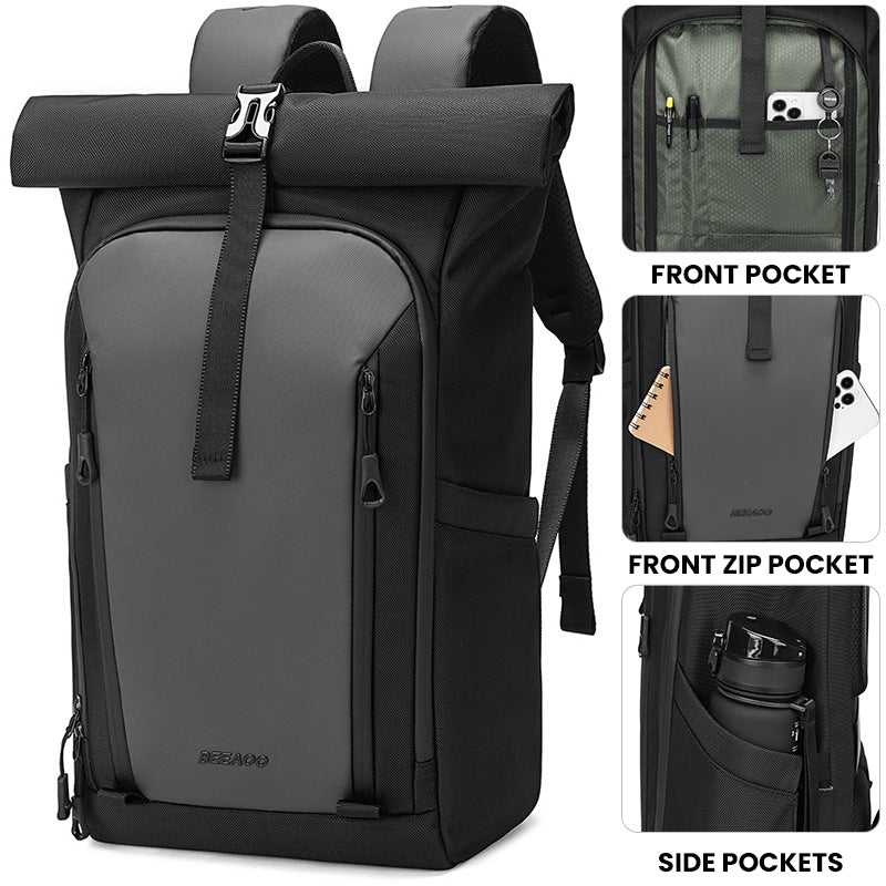 The Elthorik™ Plus Backpack by Camel Mountain – 31L, Fits 16" Laptop