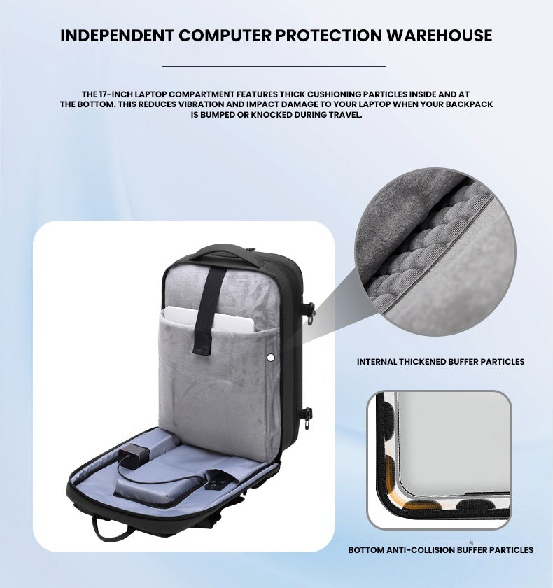 The Eronith™ Xtreme Backpack by Camel Mountain – 55L, Fits 17" Laptop