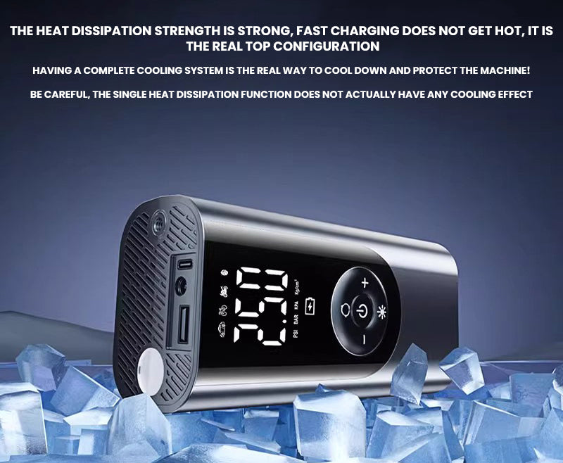 The Ark Electric Air Pump by Camel Mountain – High-Pressure Smart Inflator