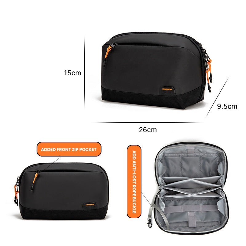 The Valenox™ Turbo Storage Bag by Camel Mountain – 2L, For Digital Accessories