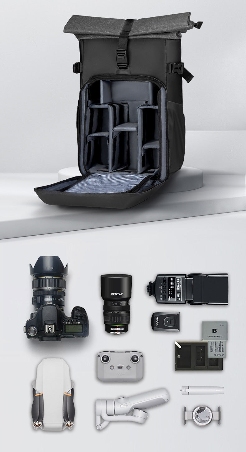 The Veraxil™ Luxe Backpack by Camel Mountain – 30L, Fits 16" Laptop