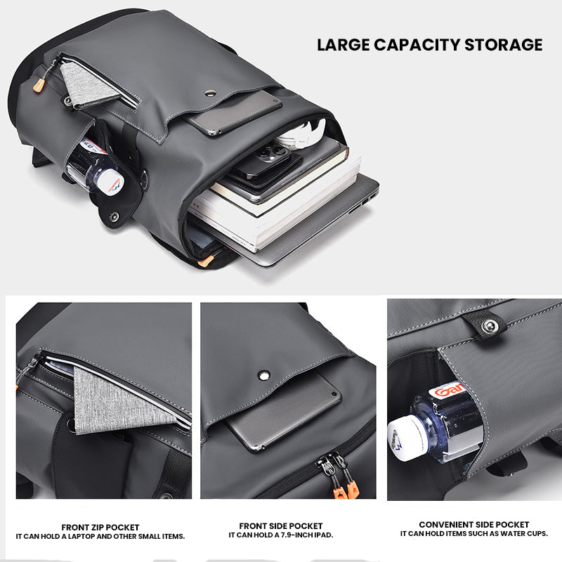 The Quantum™ 15.6" Laptop Backpack by Camel Mountain – 35L, Fits 15.6" Laptop