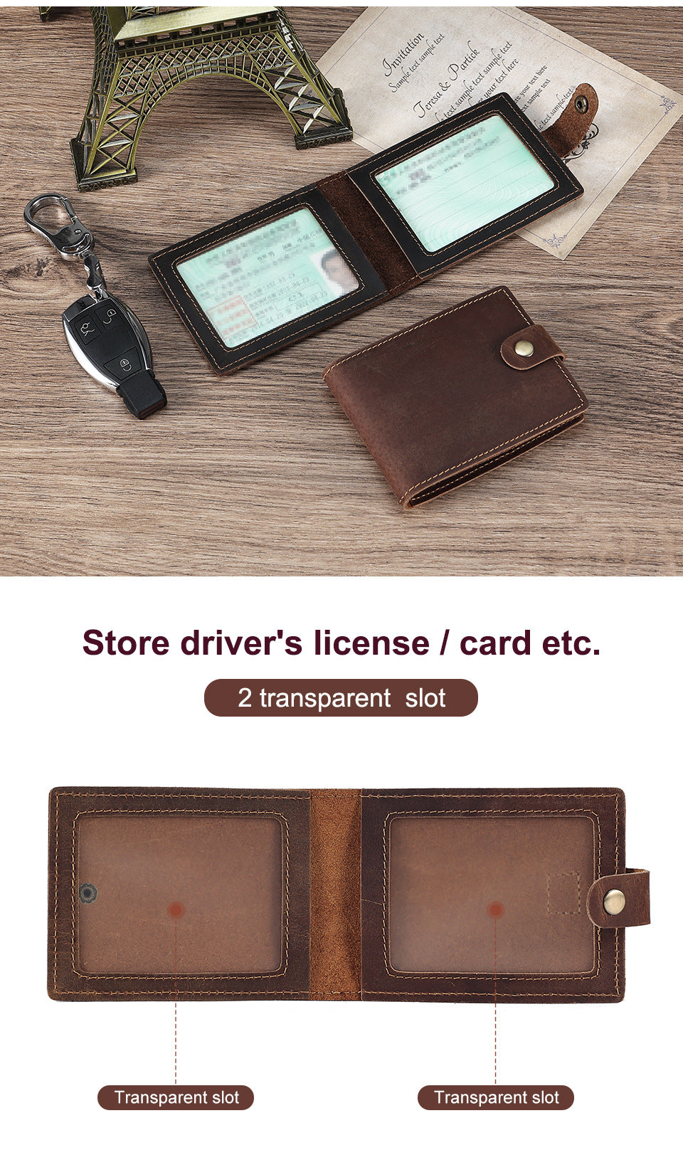 The Telvornis™ Luxe Wallet by Camel Mountain