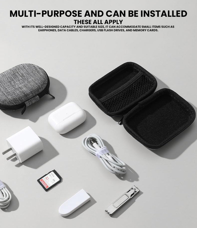 The Xenyorix™ Ultra Storage Bag by Camel Mountain – 0.16L / 0.35L, Compact Tech Organizer