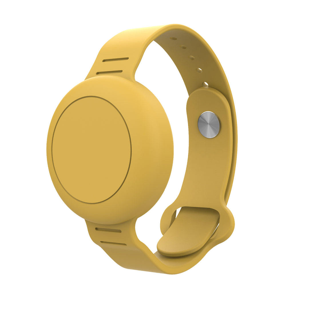 The Aetheris™ Protective Case by Camel Mountain – Waterproof AirTag Wristband for Kids & Seniors