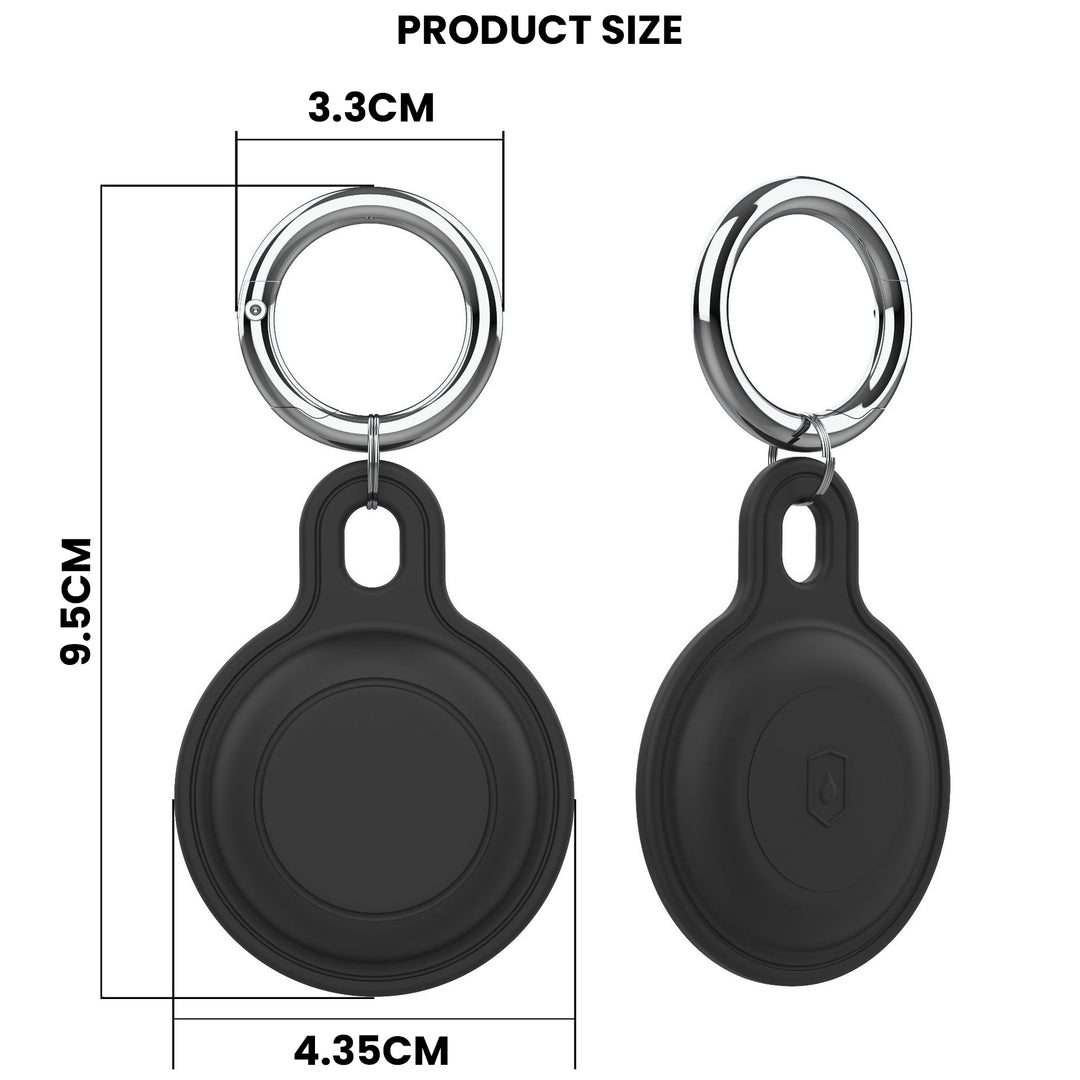 The Pyrionyx™ Apple AirTag by Camel Mountain – 0.12L, Silicone Keychain Case