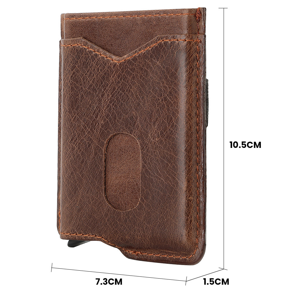 The Zerianor™ NexGen Wallet by Camel Mountain – 0.088L, Slim Card Holder
