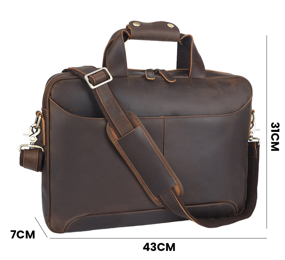 The Xenthos™ Supreme Laptop Bag by Camel Mountain – 18L, Fits 16" Laptop