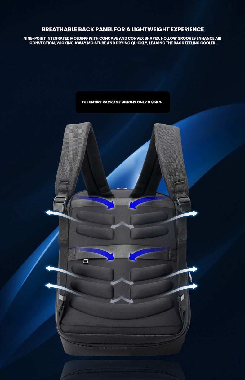 The General DLX 2.0 Backpack by Camel Mountain – 35L, Fits 16" Laptop