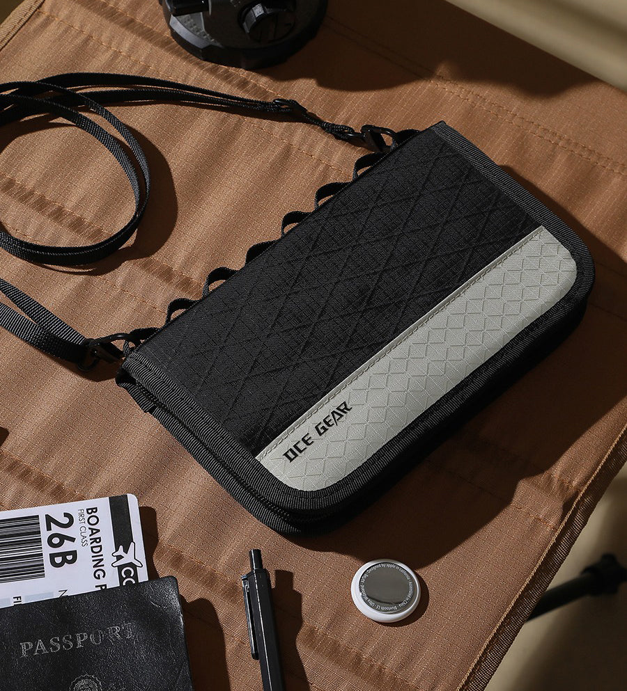 The Quorlan™ Luxe Bag by Camel Mountain – 1L, Ultra Slim Travel Organizer