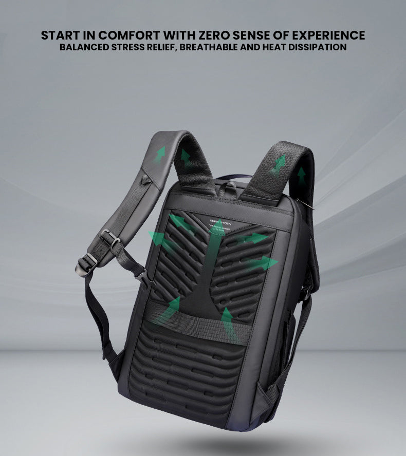 The Gryvonor™ Evolve Backpack by Camel Mountain – 18L, Fits 14" Laptop